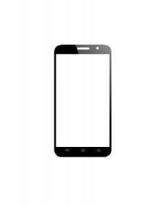 Replacement Front Glass For Optimasmart Ops80d Black By - Maxbhi.com