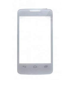 Replacement Front Glass For Alcatel Tribe 3040 White By - Maxbhi.com