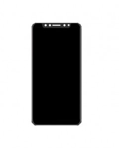 Lcd With Touch Screen For I Kall K8 Blue By - Maxbhi Com