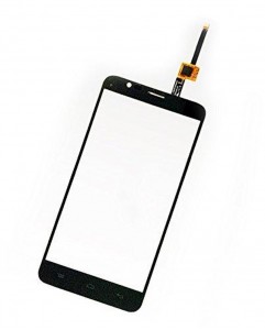 Touch Screen Digitizer for Alcatel One Touch Flash - Black