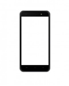 Replacement Front Glass For Lava X81 Black By - Maxbhi.com