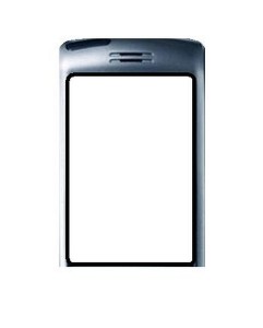 Replacement Front Glass For Samsung I750 Black By - Maxbhi.com