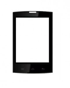 Replacement Front Glass For Karbonn A1 Plus Champ White By - Maxbhi.com