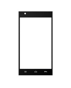 Replacement Front Glass For Blu Energy Jr Black By - Maxbhi.com