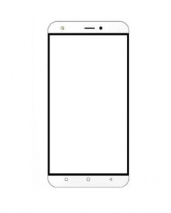 Replacement Front Glass For Vsun Note 4g White By - Maxbhi Com