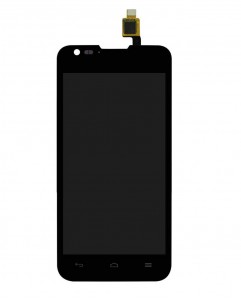 Lcd With Touch Screen For Huawei Ascend Y550 Black By - Maxbhi.com