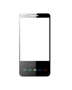 Touch Screen Digitizer For Vox Mobile Vgs505 Black Red By - Maxbhi.com
