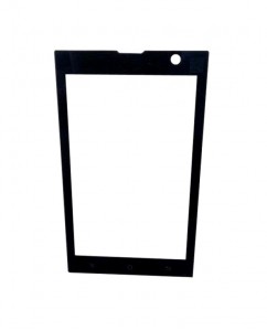 Replacement Front Glass For Intex Cloud Y2 Black By - Maxbhi.com