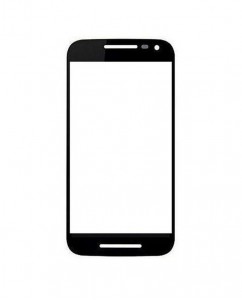 Replacement Front Glass For Motorola Moto G Turbo Black By - Maxbhi.com