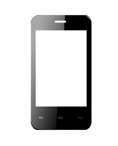 Replacement Front Glass For Micromax Bolt A59 White By - Maxbhi.com