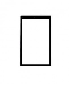 Replacement Front Glass For Coolpad 9000 Black By - Maxbhi.com