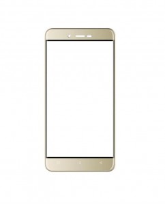 Replacement Front Glass For Qmobile J7 Pro White By - Maxbhi.com