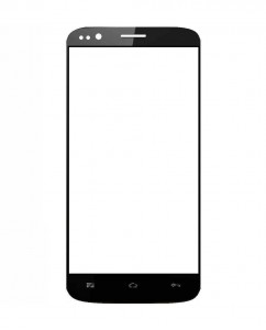Replacement Front Glass For Blu Star 4.5 Black By - Maxbhi.com