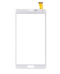 Touch Screen Digitizer For Samsung Galaxy Note 4 Duos Smn9100 White By - Maxbhi.com