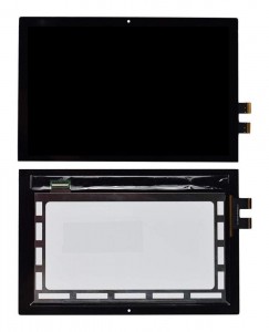 Lcd With Touch Screen For Lenovo Miix 3 Black By - Maxbhi Com