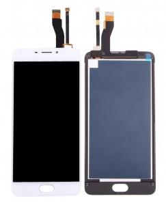 Lcd With Touch Screen For Meizu M5 Note Gold By - Maxbhi Com
