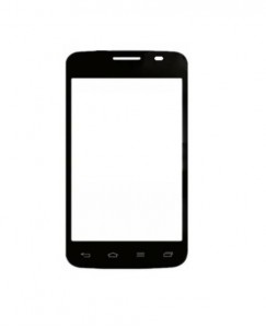 Replacement Front Glass For Lg Optimus L4 Ii Dual E445 Black By - Maxbhi.com