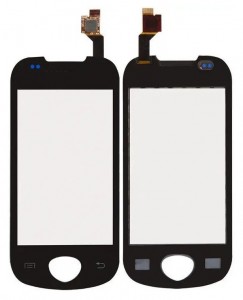 Touch Screen Digitizer For Samsung I5801 Galaxy Apollo Black By - Maxbhi Com