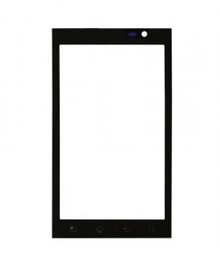 Replacement Front Glass For Lg Optimus 3d P920 Black By - Maxbhi.com