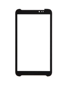 Replacement Front Glass For Asus Fonepad Note Fhd6 Black By - Maxbhi.com