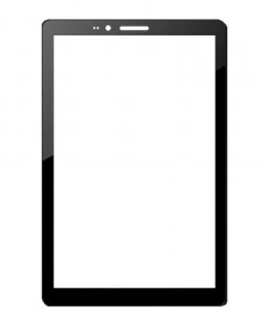 Replacement Front Glass For Celkon C820 Black By - Maxbhi.com