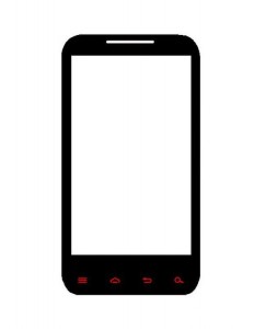 Replacement Front Glass For Motorola Xt760 Black By - Maxbhi.com