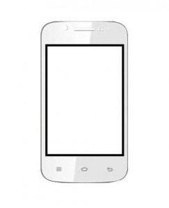 Replacement Front Glass For Yxtel G006 Black By - Maxbhi.com