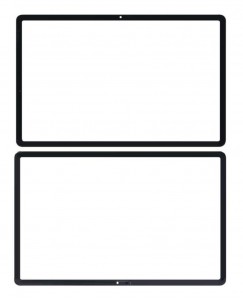 Replacement Front Glass For Samsung Galaxy Tab S7 Fe Black By - Maxbhi Com