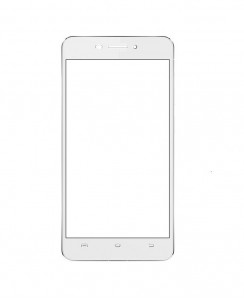 Replacement Front Glass For Vivo X5 Black By - Maxbhi.com