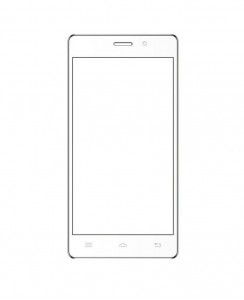 Replacement Front Glass For Spice Stellar Mi526 Black By - Maxbhi.com