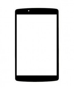 Replacement Front Glass For Lg G Pad 8.0 V480 Blue By - Maxbhi.com