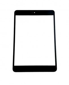 Replacement Front Glass For Xiaomi Mi Pad 3 Black By - Maxbhi.com