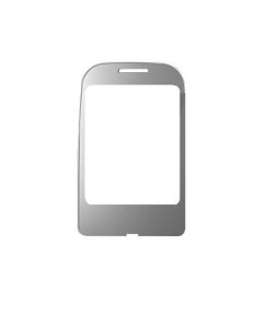 Replacement Front Glass For Sony Ericsson Z558 Copper By - Maxbhi.com