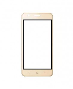 Replacement Front Glass For Lephone W2 Gold By - Maxbhi.com