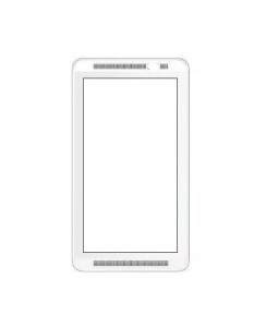 Replacement Front Glass For Milagrow M2pro 3g Call 8gb White By - Maxbhi.com