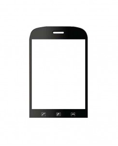 Replacement Front Glass For Beetel Gd470 White By - Maxbhi.com