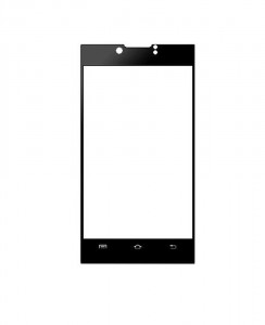 Replacement Front Glass For Mtech Opal Q6 Black By - Maxbhi.com