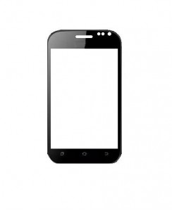Replacement Front Glass For Wham W36 Black By - Maxbhi.com