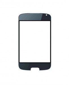 Replacement Front Glass For Gfive Luminous E660 Blue By - Maxbhi.com