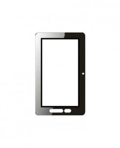 Touch Screen Digitizer For Olive Pad Vt300 Black By - Maxbhi.com