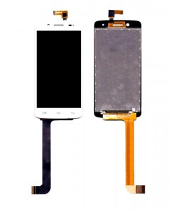 Lcd With Touch Screen For Micromax A121 Canvas Elanza 2 White By - Maxbhi Com