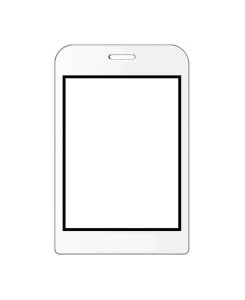 Replacement Front Glass For Micromax A50 Ninja Black By - Maxbhi.com