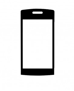 Replacement Front Glass For Lg Gm360 Viewty Snap White By - Maxbhi.com