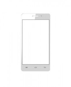 Replacement Front Glass For Karbonn Alfa A91 Power Black By - Maxbhi.com