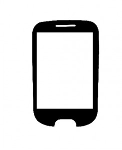 Replacement Front Glass For Spice M5500 Pda Red White By - Maxbhi.com