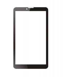 Replacement Front Glass For Icex Ultima 4g Plus Black By - Maxbhi.com