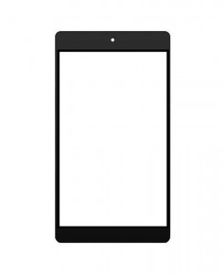 Replacement Front Glass For Alcatel Pop 7 Lte Black By - Maxbhi.com