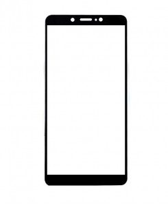 Replacement Front Glass For Infinix Smart 3 Black By - Maxbhi Com