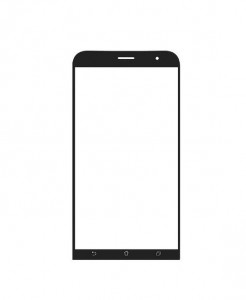 Replacement Front Glass For Asus Zenfone Zoom Zx550 White By - Maxbhi.com