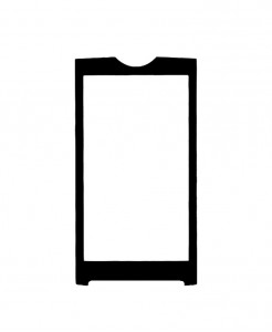 Replacement Front Glass For Sony Ericsson Xperia X10 Black By - Maxbhi.com